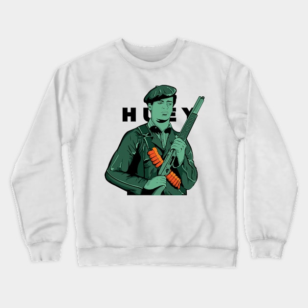 Huey P Newton Crewneck Sweatshirt by Amaze